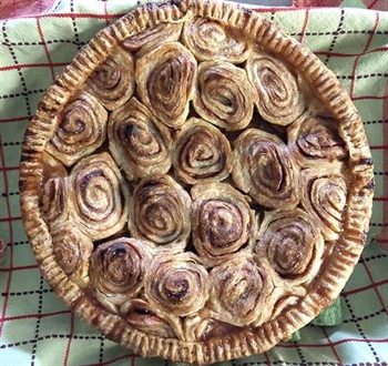 Winning pie at the 2019 Great Maine Apple Day