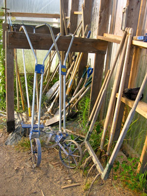 Tools at Long Meadow Farm