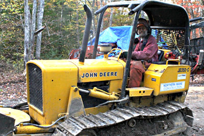 Moskovitz and bulldozer