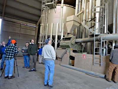 Inside the mill