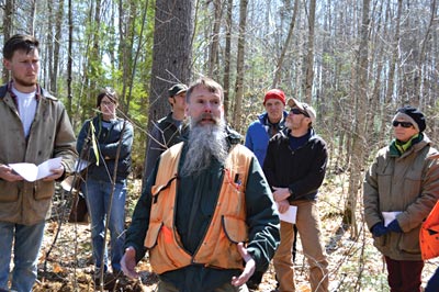 Maine district forester Morten Moesswilde