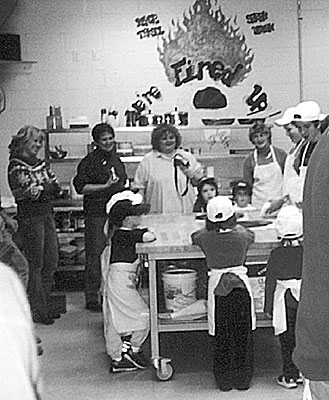 Kitchen at Fairfield High School