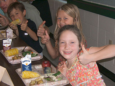 Local Food at Great Salt Bay School