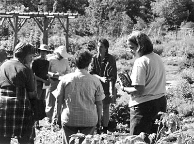 Soule leads an educational tour