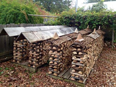 Eli Berry perfect piles of firewood