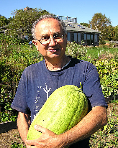 Roy with Ali Baba melon