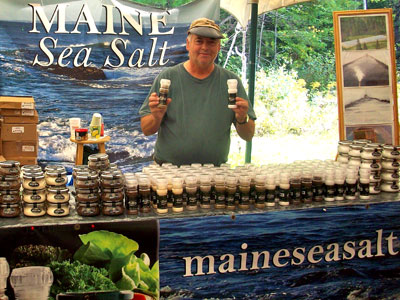 Steve Cook of Maine Sea Salt