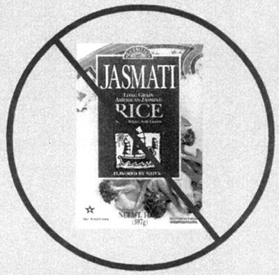 No Jasmati Rice logo