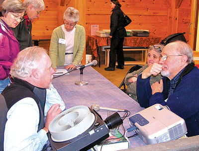 Sue Erich, Marianne Sarrantonio and Fred Magdoff