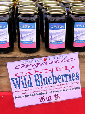 Blueberry preserves