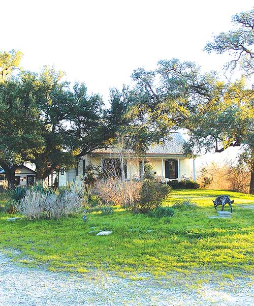 The lovely farm house at Tecolote Farm.