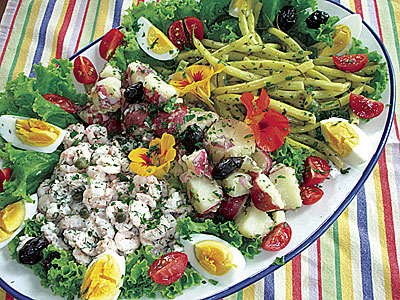 Maine Nicoise salad