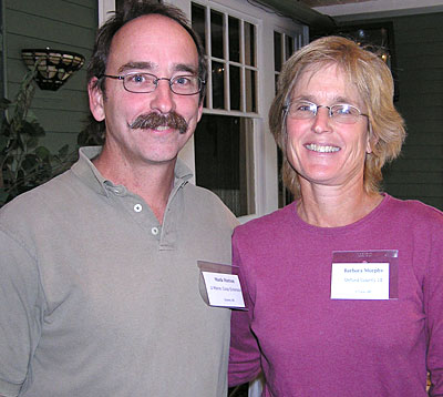 Mark Hutton and Barbara Murphy