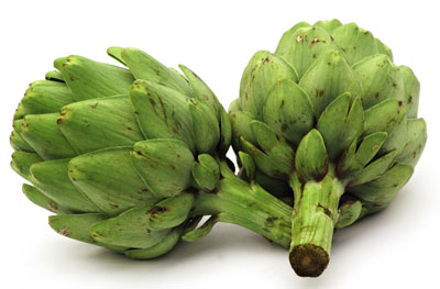 Fresh artichokes