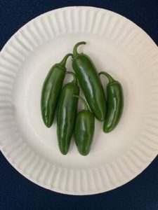 Early Jalapeño Peppers by Walker Elementary School