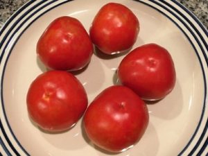 Red Siberian tomato by Bridgette Bartlett