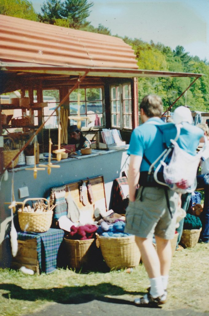 Yarn Wagon at Common Ground Country Fair