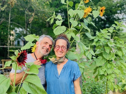 Alain Oliver and Erica Berman of Veggies to Table