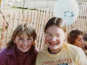 Two children at Fair