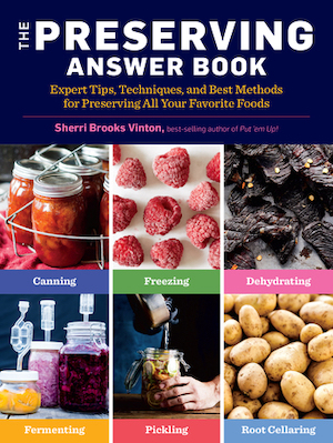 Book cover of The Preserving Answer Book