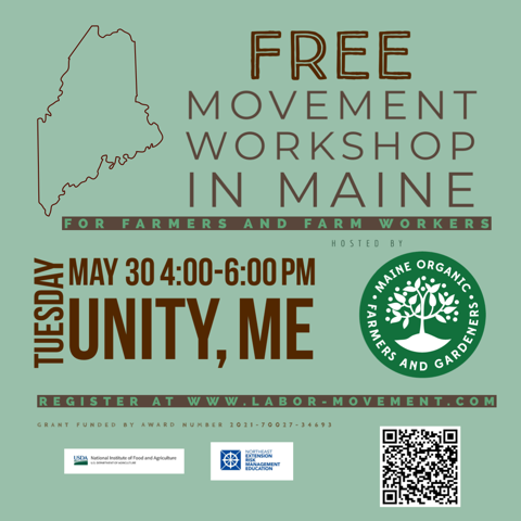 Free movement workshop in Maine