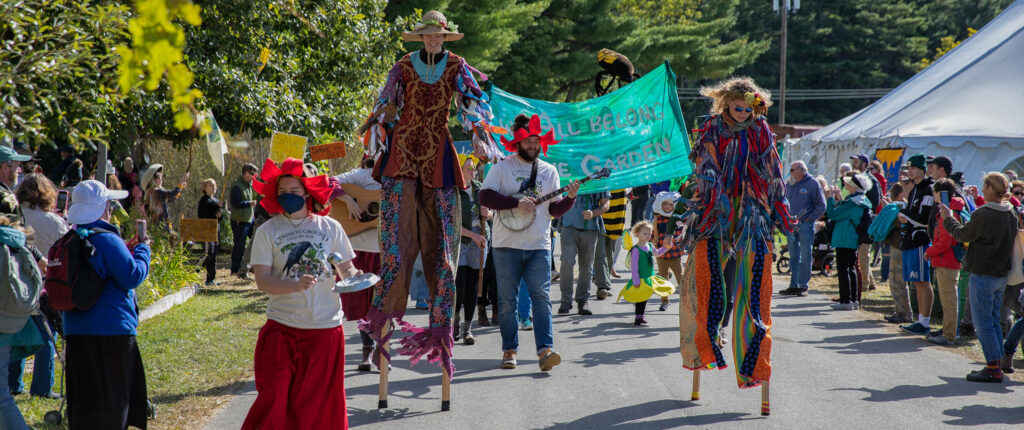 The Garden Parade at the Common Ground Country Fair.