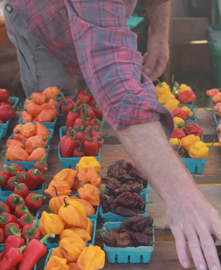 Thirty Acre Farm farmers market