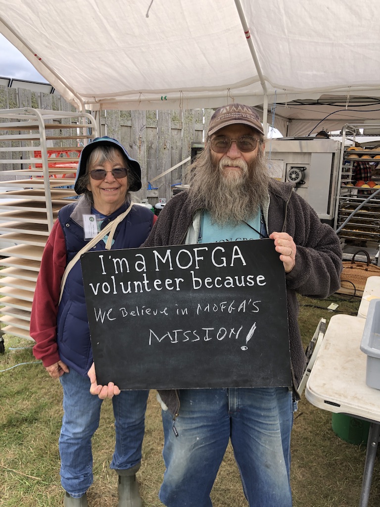 I am a MOFGA volunteer because we believe in MOFGA's mission