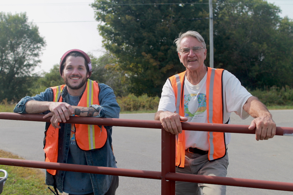 volunteers parking safety