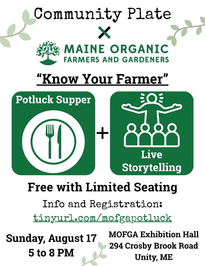 Community Plate Flyer