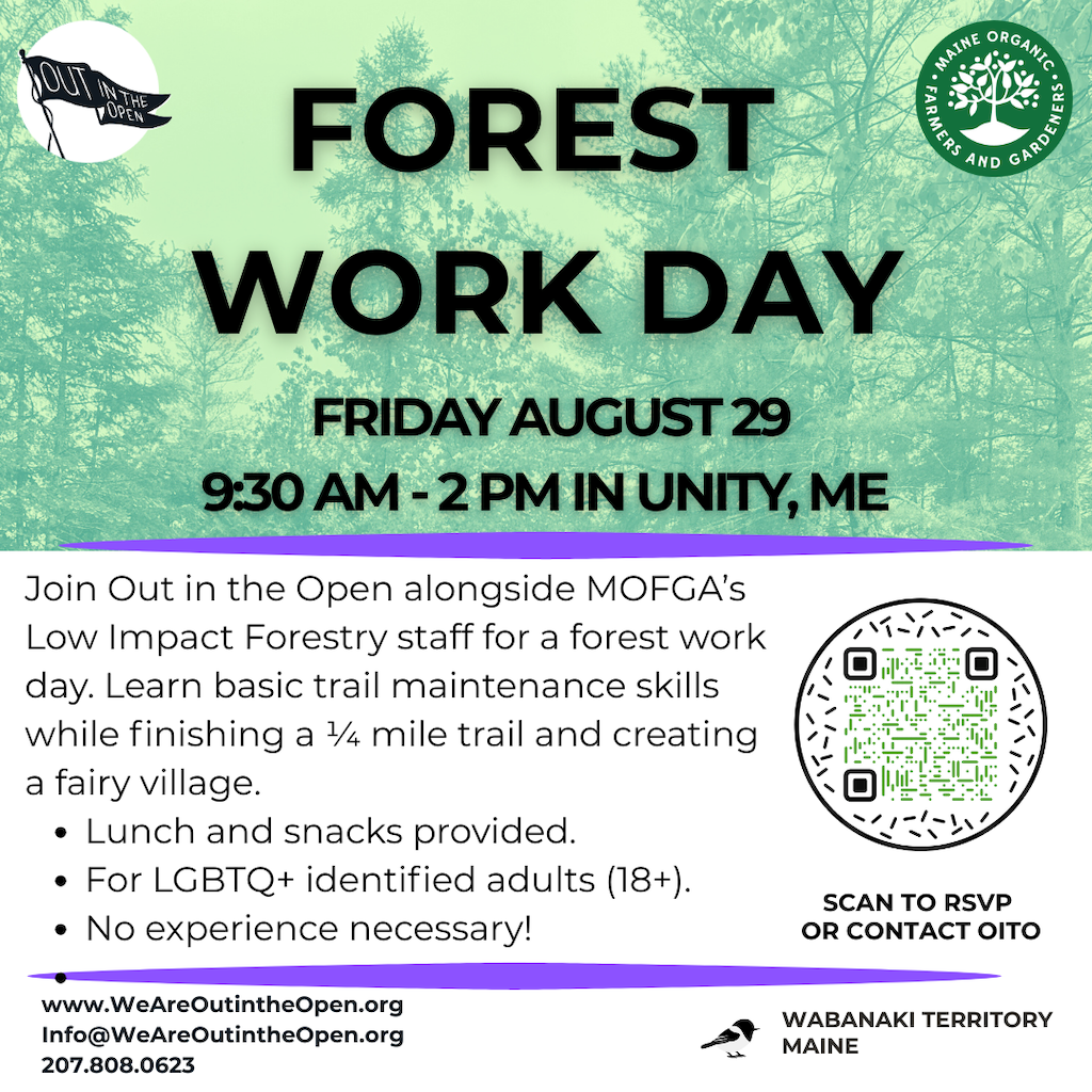 Forest Work Day with Out and the Open