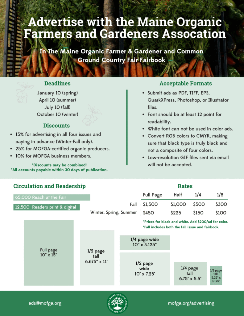 MOF&G Rate Sheet 2025