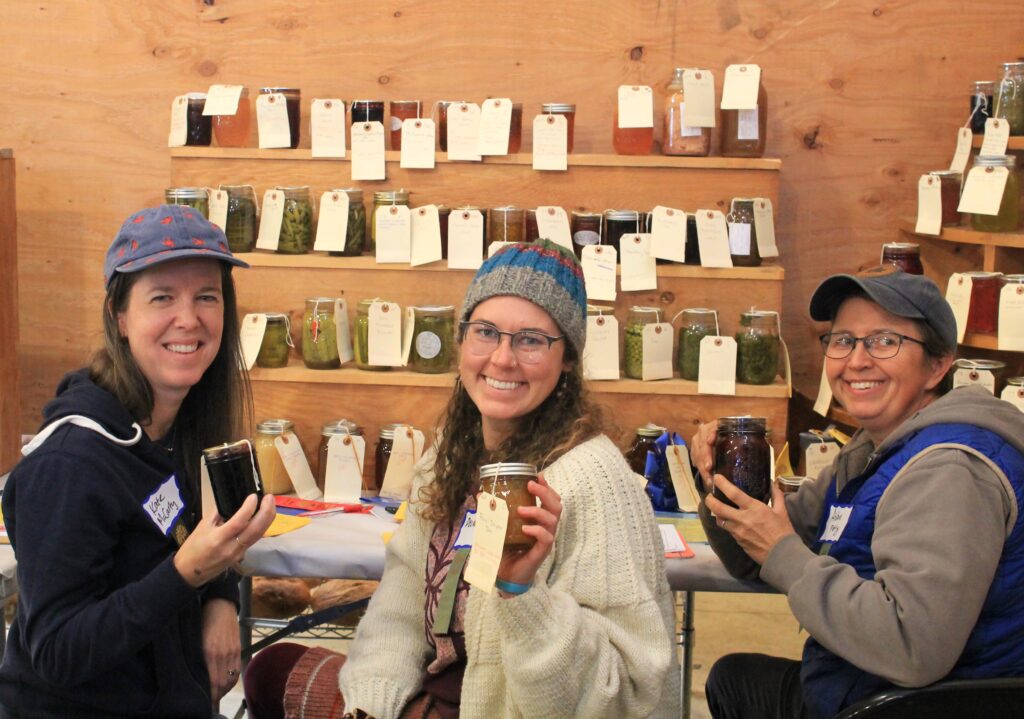 Exhibition Hall food judges
