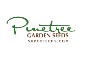 Logo reads "Pinetree Garden Seeds".